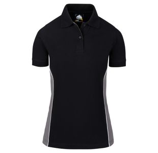 Silverswift Ladies Polo Black/Grh 8