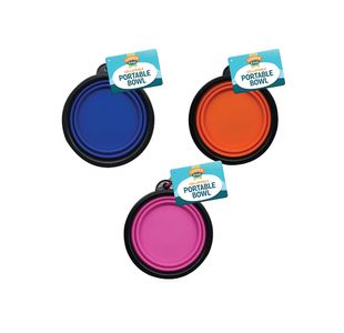 Port Pet Bowl Clipstrip Ast Pk12
