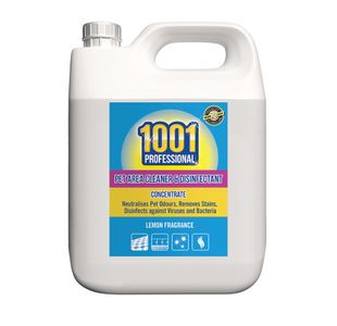 1001 Pro Pet Area Clnr + Dis 5L Pk2