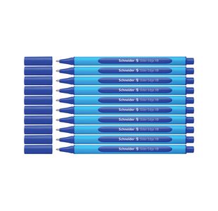 Slider Edge Xb Ballpoint Blue Pk10