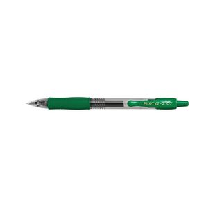 Pilot G-207 Gel Ink Rbl Med Grn Pk12