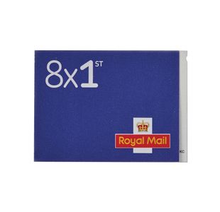 Royal Mail 1St Class Stamp Bk Pk8