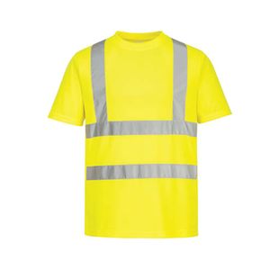 Eco Hi Vis T-Shirt S/S Ylw 4Xl Pk6
