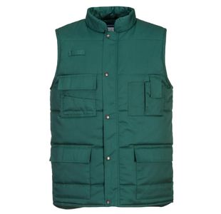Shetland Bodywarmer Bottle Green M