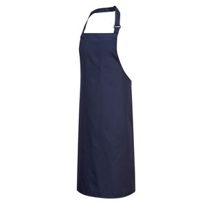 Polycotton Bib Apron Navy