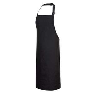 Polycotton Bib Apron Black