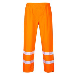 Hi-Vis Rain Traffic Trousers Org S