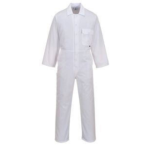 Classic Coverall White L