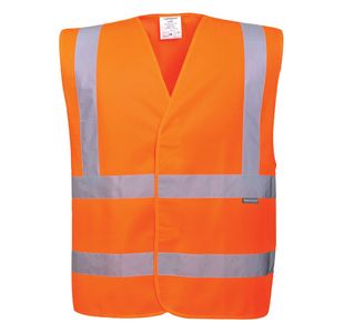 Hi-Vis Band/Brace Vest Org L/Xl Pk10