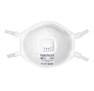 Ffp3 Valved Respirator Pk10 Wht Pk10