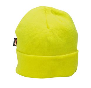 Insulated Knit Beanie Yellow Pk12