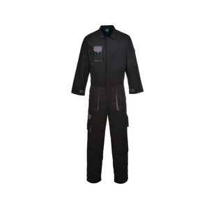 Texo Contrast Coverall Blk S