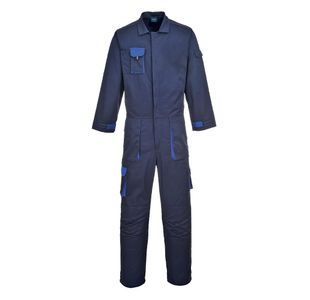 Texo Contrast Coverall Navy M