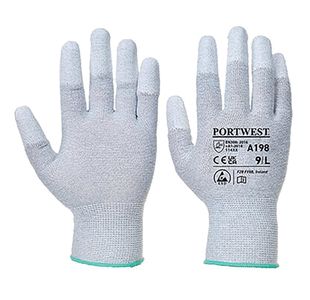 Asta Pu Ftip Glove 1Pr Grey S Pk12