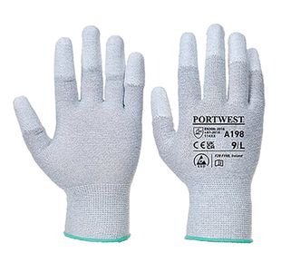 Asta Pu Ftip Glove 1Pr Grey Xs Pk12