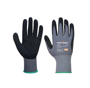 Dermiflex Glove Black L Pk12