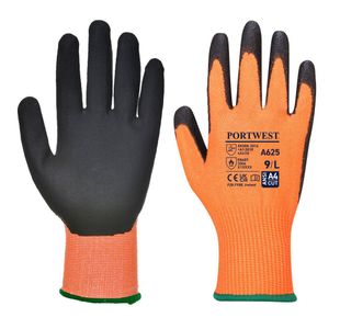 Vis-Tex Cut Res Glv Pu O/B M Pk12