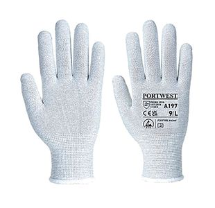 Asta Shell Glove 1Pr Grey L Pk12