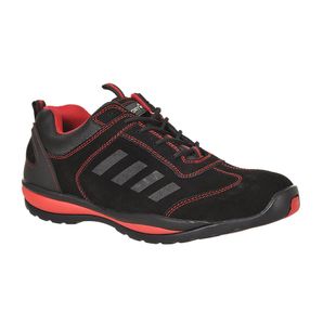 Steelite Lusum Trainer S1P Red 41