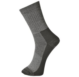 Thermal Sock Grey 39-43 Pk6