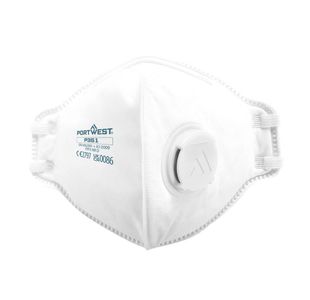 Ffp3 Valved Dolomite Resp Wht Pk20
