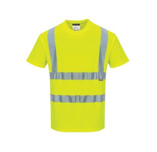Hi Vis Comfort T-Shirt S/S Ylw 4Xl