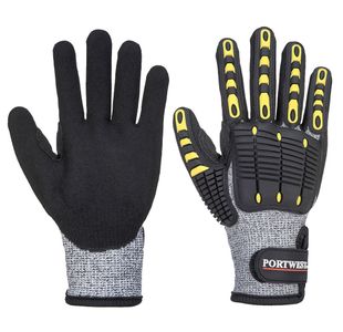 Anti Impact Cres Glv Gy/Bk Xxxl Pk12