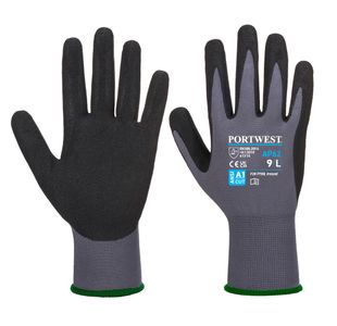 Dermiflex Aqua Glv Gry/Blk Xl Pk12