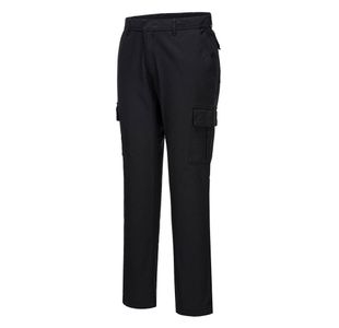 Stretch Slim Combat Trousers Blk 42
