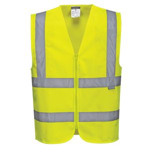 Hi-Vis Band/Brace Vest Ylw S Pk10