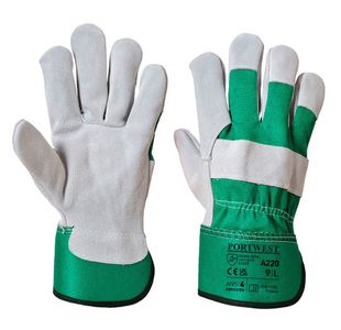Prem Chrome Rigger Glove Grn Xl Pk12