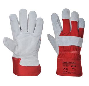 Prem Chrome Rigger Glv Red Xxxl Pk12
