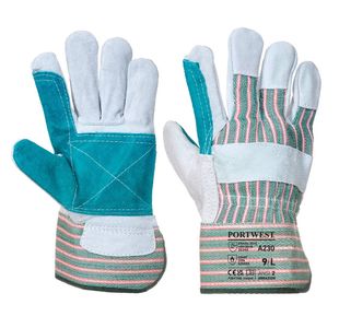Double Palm Rigger Glv Gry Xl Pk12