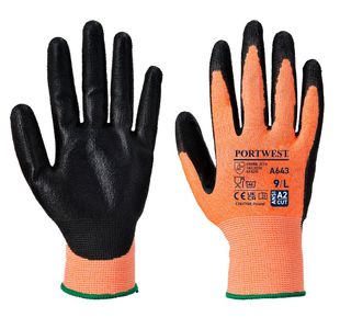 Amber Cut Glove 1Pr Nitrile Foam 2Xl