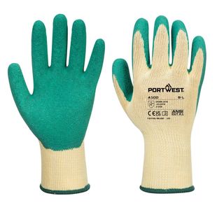 Grip Glove Latex Green Xxl Pk12