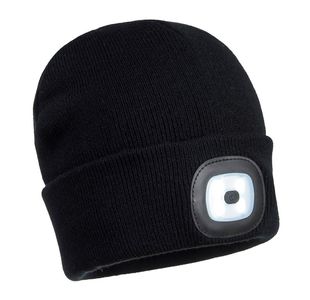 Rchb Twin Led Beanie Blk Pk12