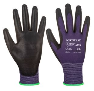 Touchscreen Pu Purple/Black M Pk12