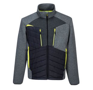 Dx4 Hybrid Baffle Jacket Metal Gry S