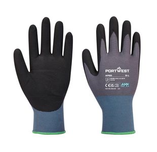 Npr Pro Nitrile Foam Blk/Grey M Pk12