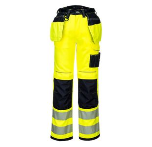 Pw3 Hi-Vis Stretch Hol Trs Yw/Blk 36