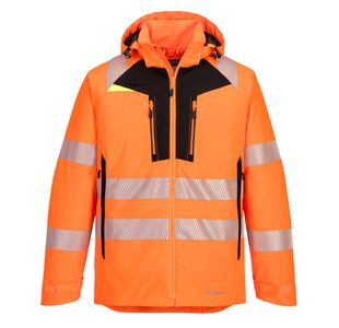 Dx4 Hi-Vis Winter Jacket Org/Blk Xxl