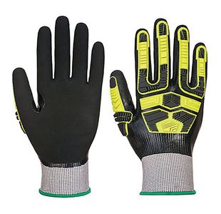 Wpf Cut Impact Glove 1Pr Gry/Blk S