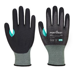 Cs Cut E18 Nitrile Glove Blk Xl Pk12