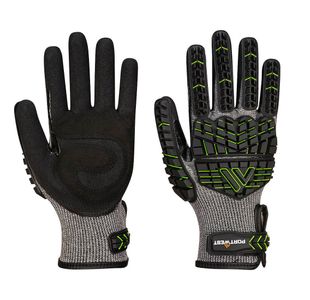 Vhr15 Nit Foam Glv Blk/Grn Xxl Pk12