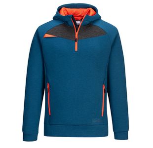 Dx4 Quarter Zip Hoodie Metro Blue L