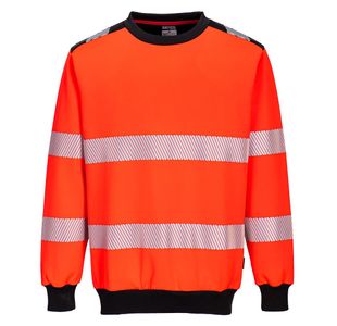 Pw3 Hi-Vis Sweatshirt Red/Black L