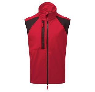 Wx2 Eco Sshell Gilet 2L Deep Red L