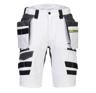 Dx4 Detachable Holster Shorts Wht 36