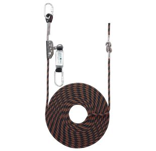 10M Rope Guided Fall Arrest Blk/Org