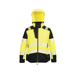 Pw3 Hi Vis Women Wnt Jkt Ylw/Blk 3Xl